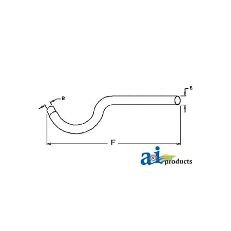 A & I Products Extension Pipe 36" x4.5" x5" A-102079A